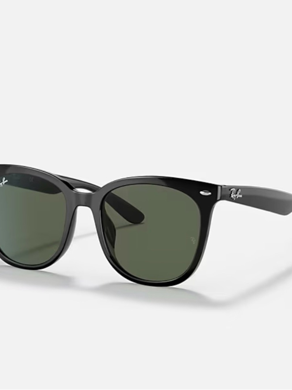 Ray-Ban Black Sunglasses with Gray Case Interior - Picture 9 of 9